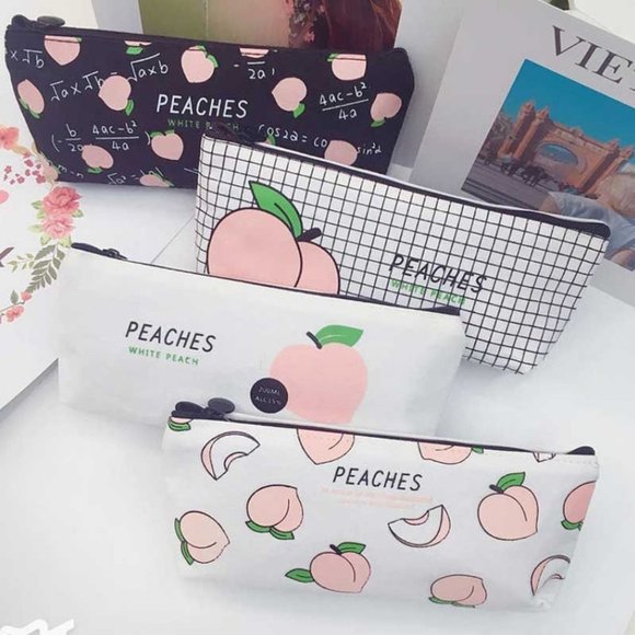 Juicy Peach Pencil Case - Picture 1 of 11